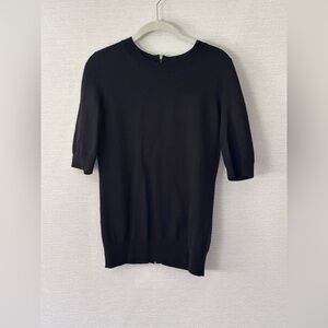Banana Republic Black Fine Merino Sweater M